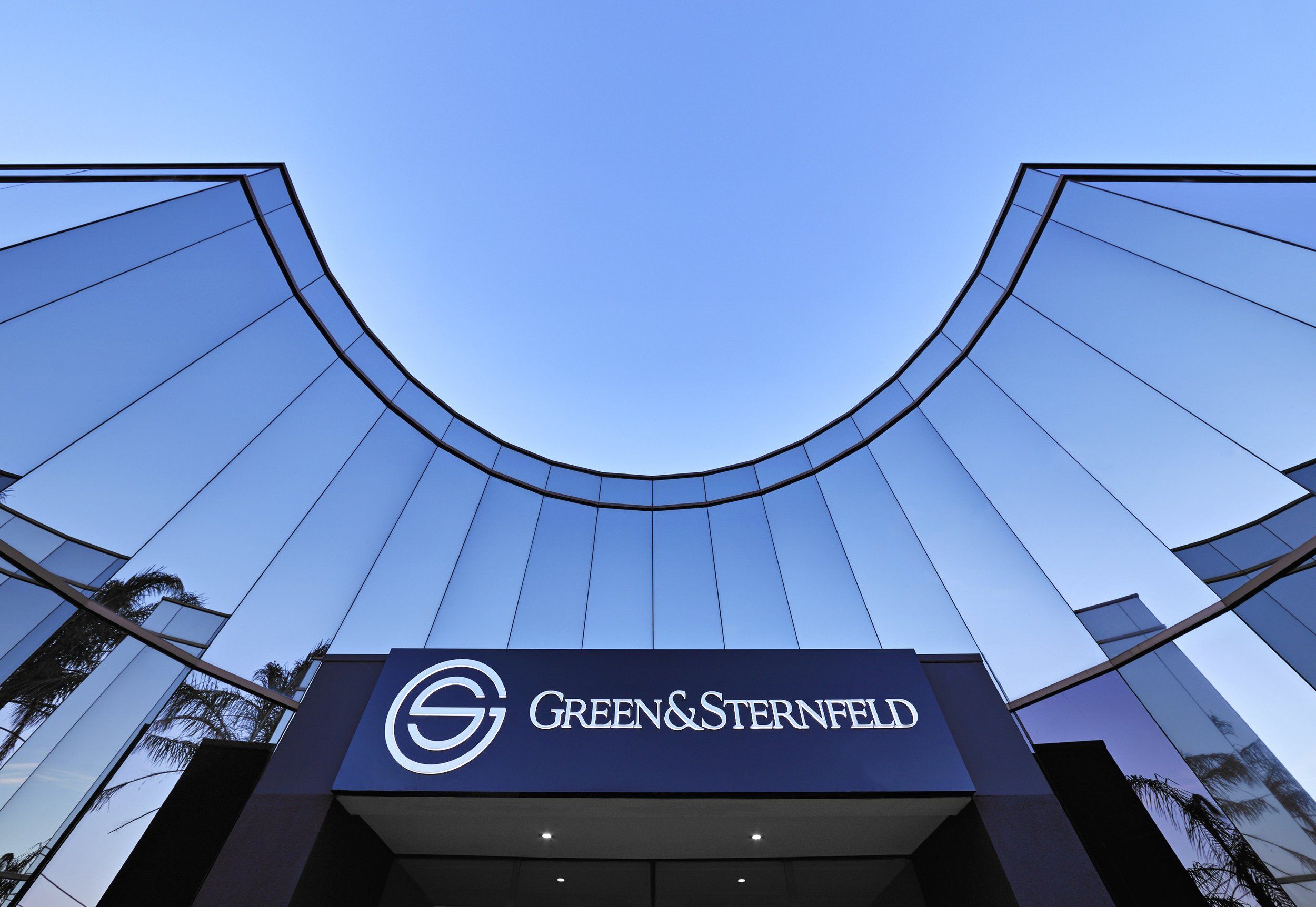 Exterior view of the Green & Sternfeld office building